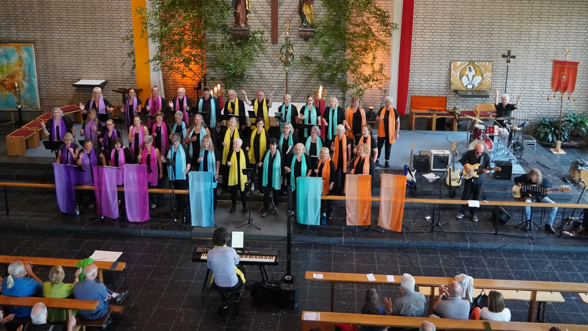 St. John&rsquo;s Gospelsingers unter der Leitung von Alexander Schlegel